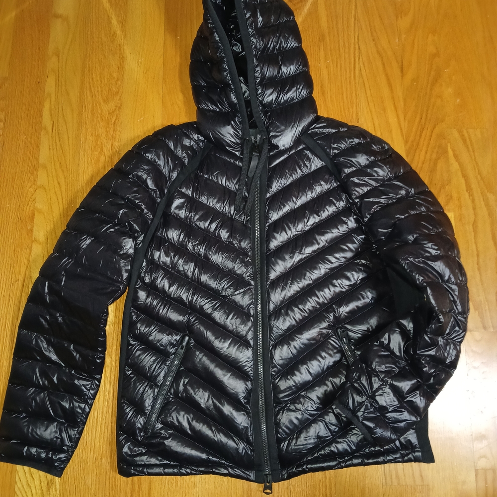 Mackage Shiny Black Puffer Jacket